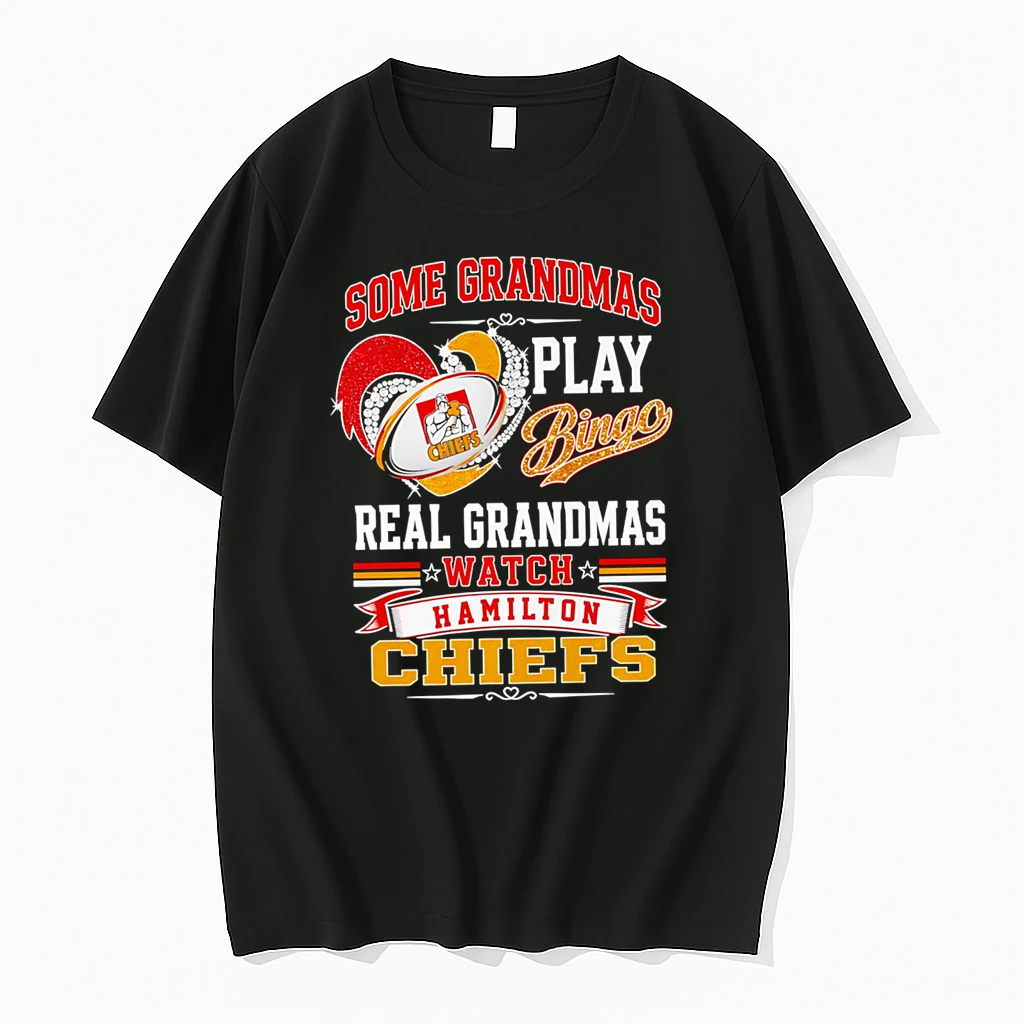 Officials Some Grandmas Play Bingo Real Grandmas Watch Hamilton Chiefs Premium T Shirt Sweatshirt Hoodie