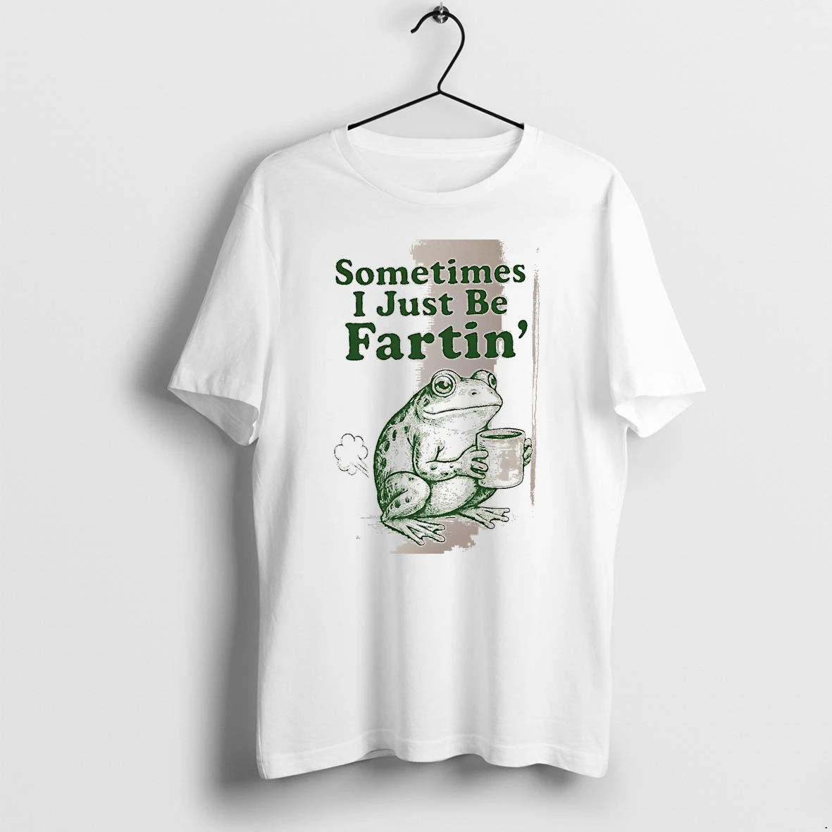 Officials Sometimes I Just Be Fartin Frog White Premium T Shirt Sweatshirt Hoodie