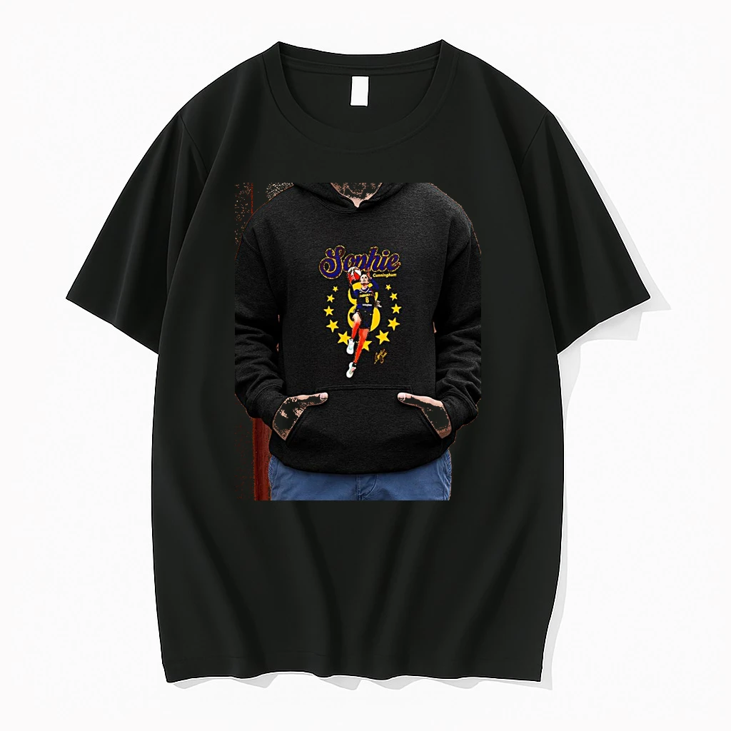 Officials Sophie Cunningham Indiana Fever Wnba Number 8 Signature Premium T Shirt Sweatshirt Hoodie