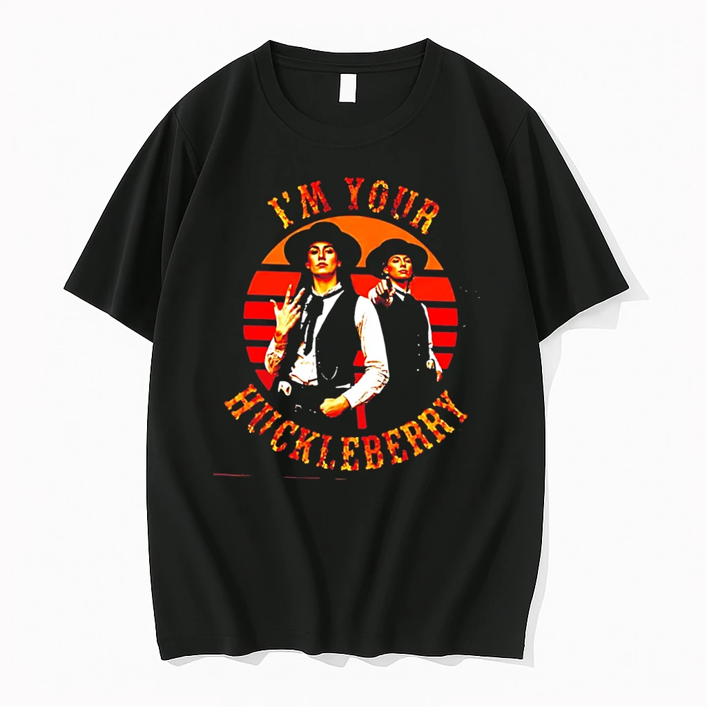Officials Sophie Cunningham And Caitlin Clark Im Your Huckleberry Western Retro Tombstone Tee Premium T Shirt Sweatshirt Hoodie