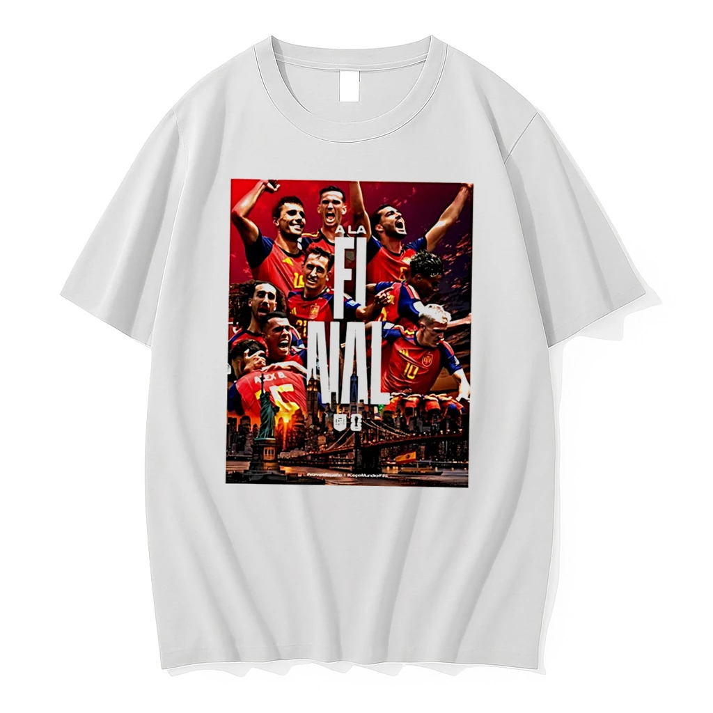 Officials Spain 2026 World Cup Final La Roja A La Final New York Commemorative Tee Premium T Shirt Sweatshirt Hoodie