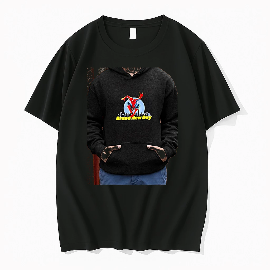 Officials Spider Man Marvel Brand New Day City Moon Web Shooting Comic Book Hero Premium T Shirt Sweatshirt Hoodie