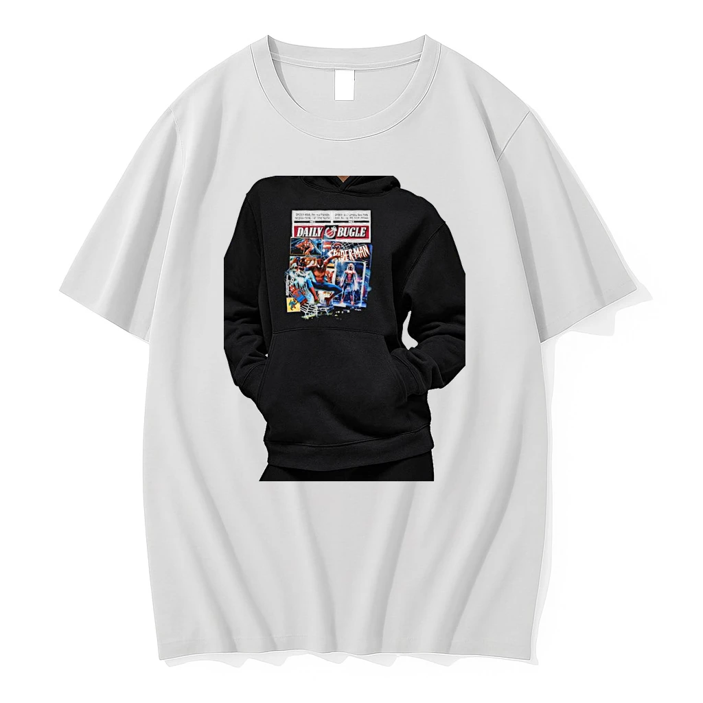 Officials Spider Man Marvel Comics Daily Bugle The Real Friendly Neighborhood Premium T Shirt Sweatshirt Hoodie