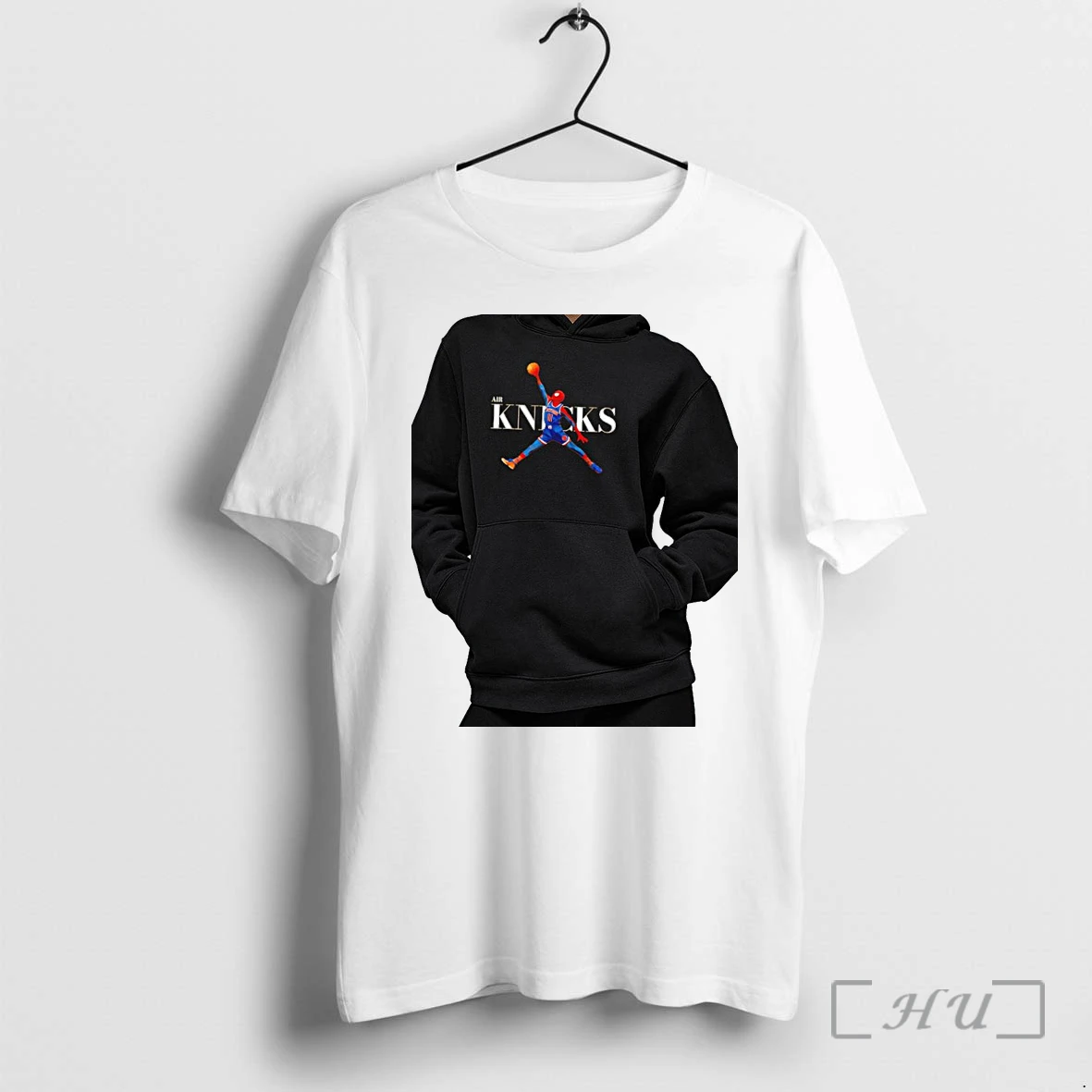 Officials Spider Man New York Knicks Air Premium T Shirts Sweater Hoodie