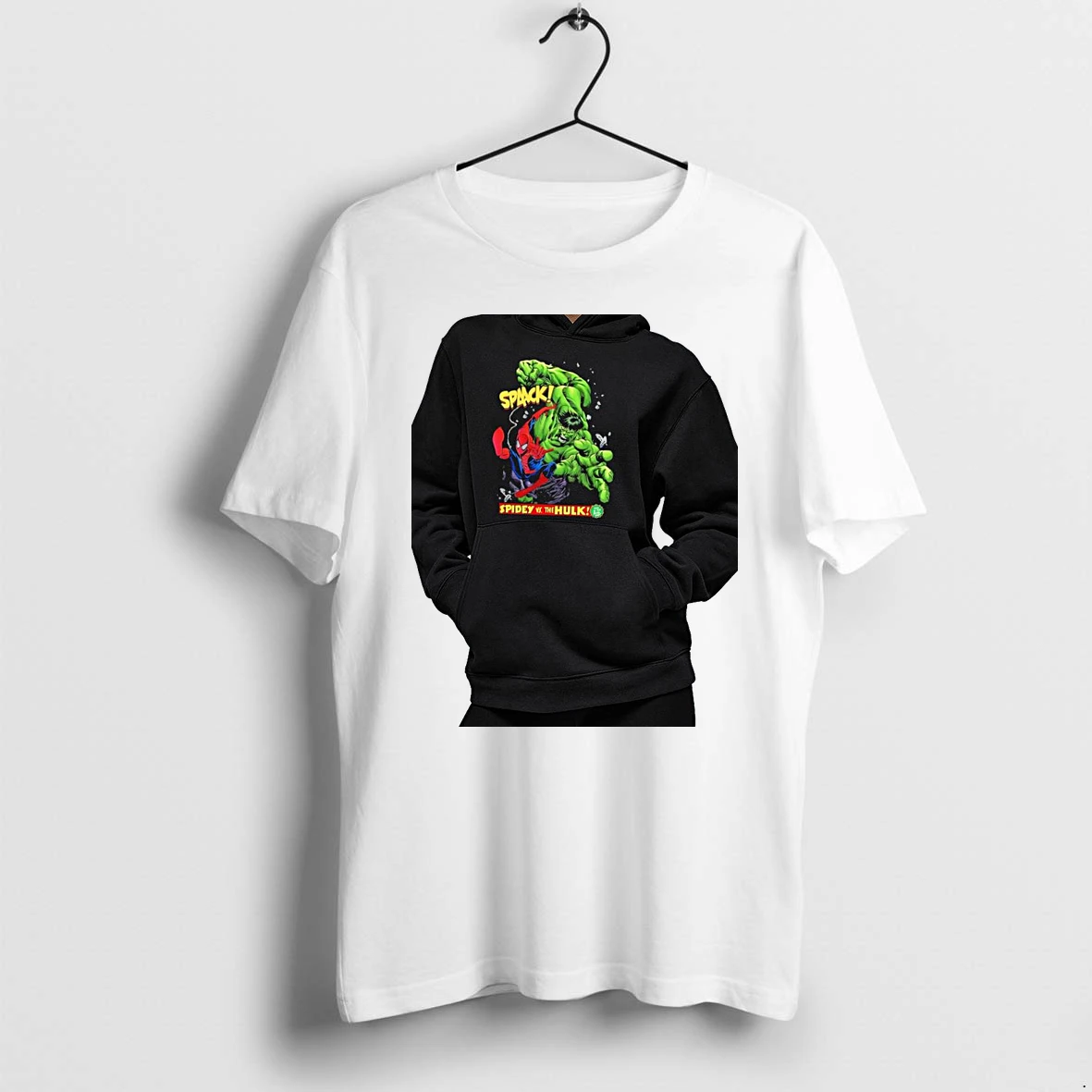 Officials Spider Man Vs The Hulk Spack This Is The Big One Marvel Comic Book Character Premium T Shirt Sweatshirt Hoodie