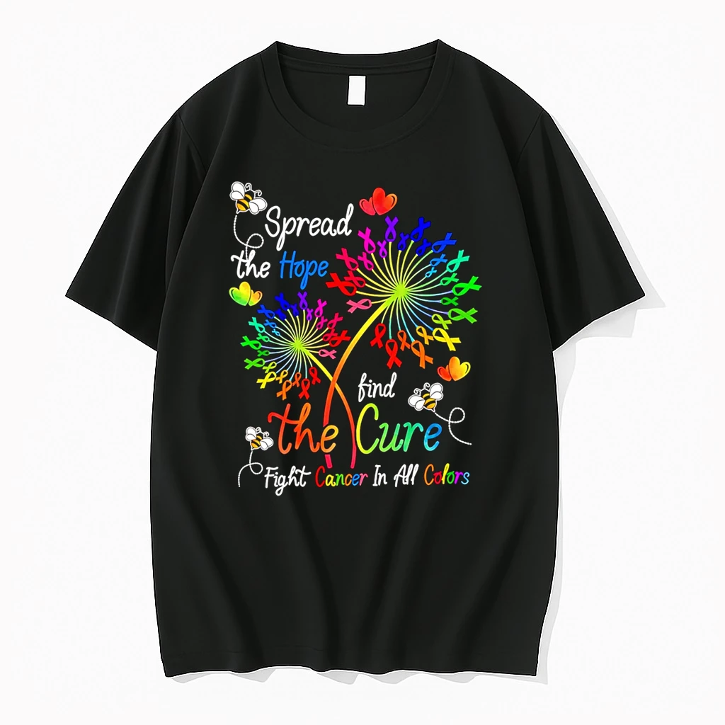 Officials Spread The Hope Find The Cure Fight Cancer In All Colors Premium T Shirt Sweatshirt Hoodie