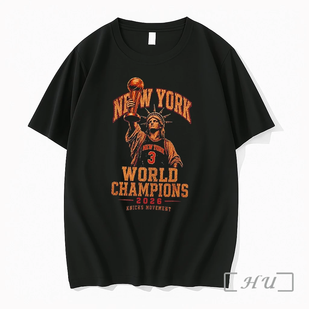 Officials Statue Of Liberty Josh Hart New York Knicks World Champions 2026 Vintage Tee Premium T Shirts Sweater Hoodie