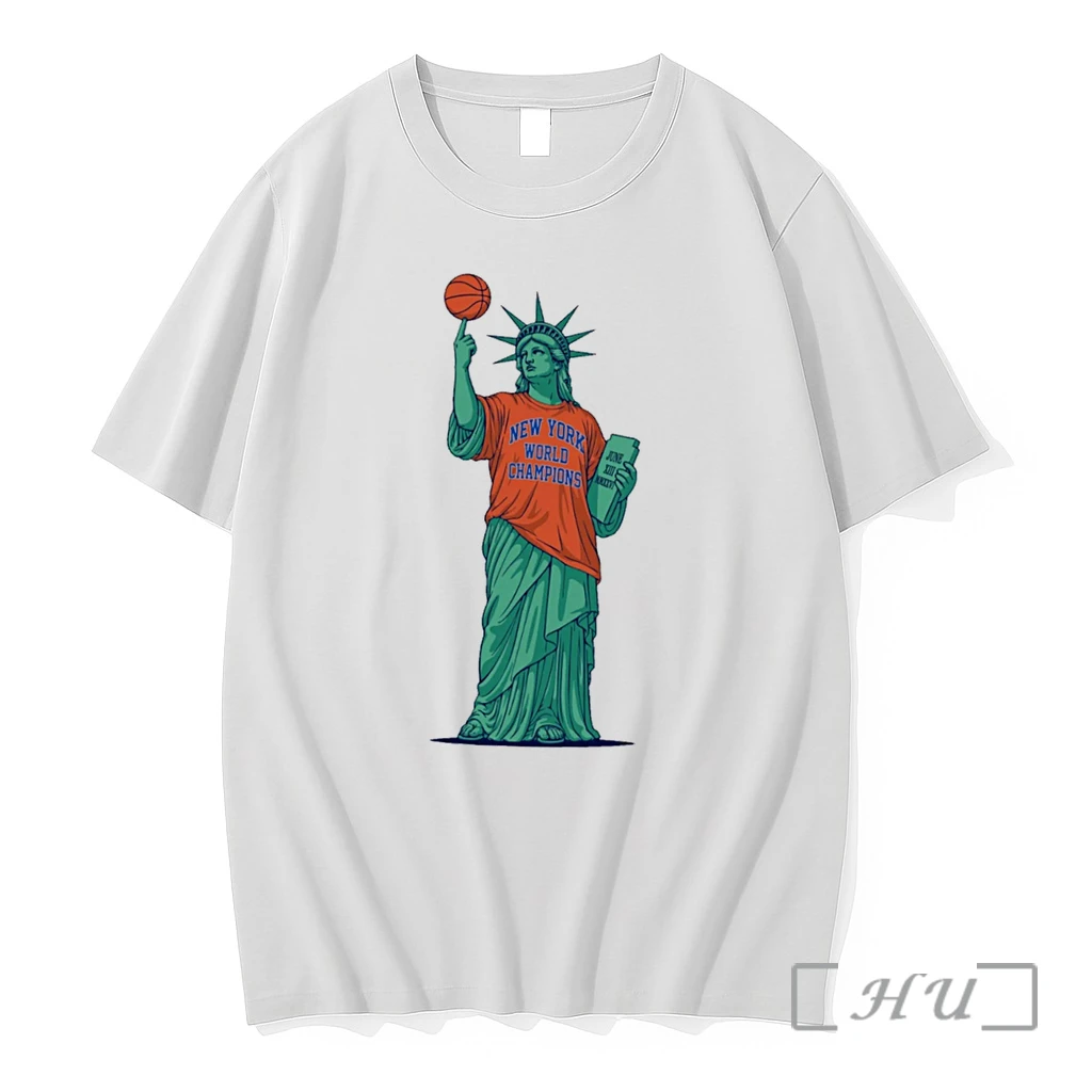 Officials Statue Of Liberty New York Knicks World Champions 2026 Tee Premium T Shirts Sweater Hoodie