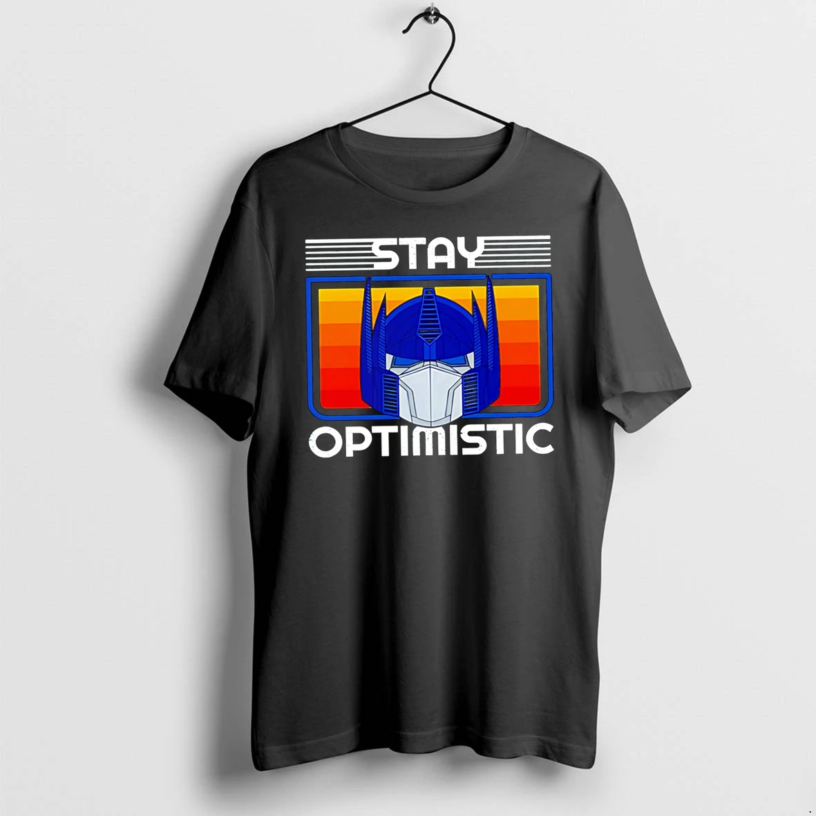 Officials Stay Optimistic Transformers Optimus Prime Premium T Shirt Sweatshirt Hoodie