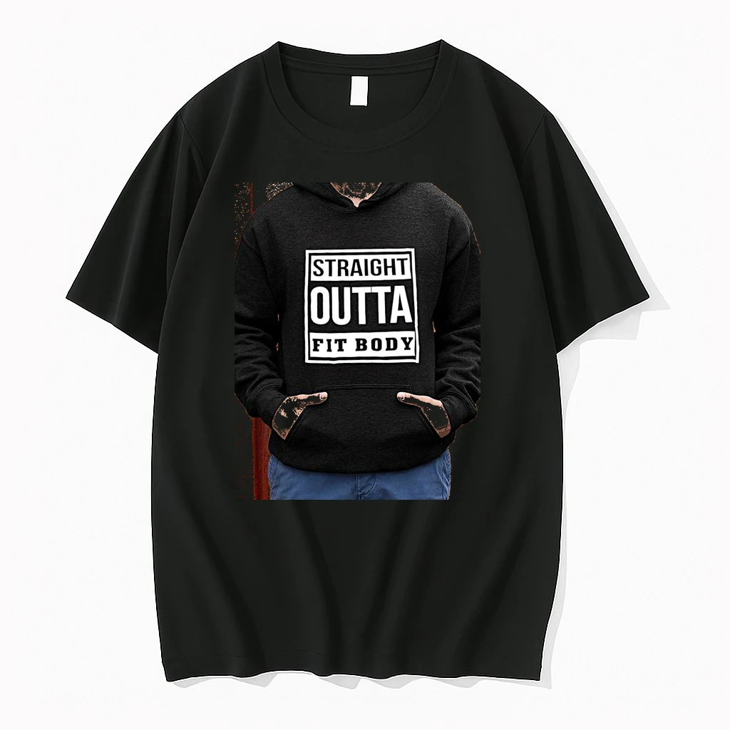 Officials Straight Outta Fit Body Parody Pop Quote Premium T Shirt Sweatshirt Hoodie