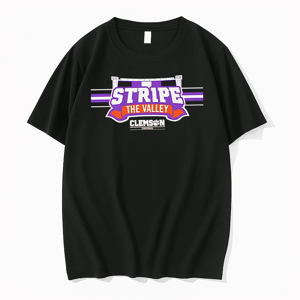 Officials Stripe The Valley Clemson Football Premium T Shirt Sweatshirt Hoodie