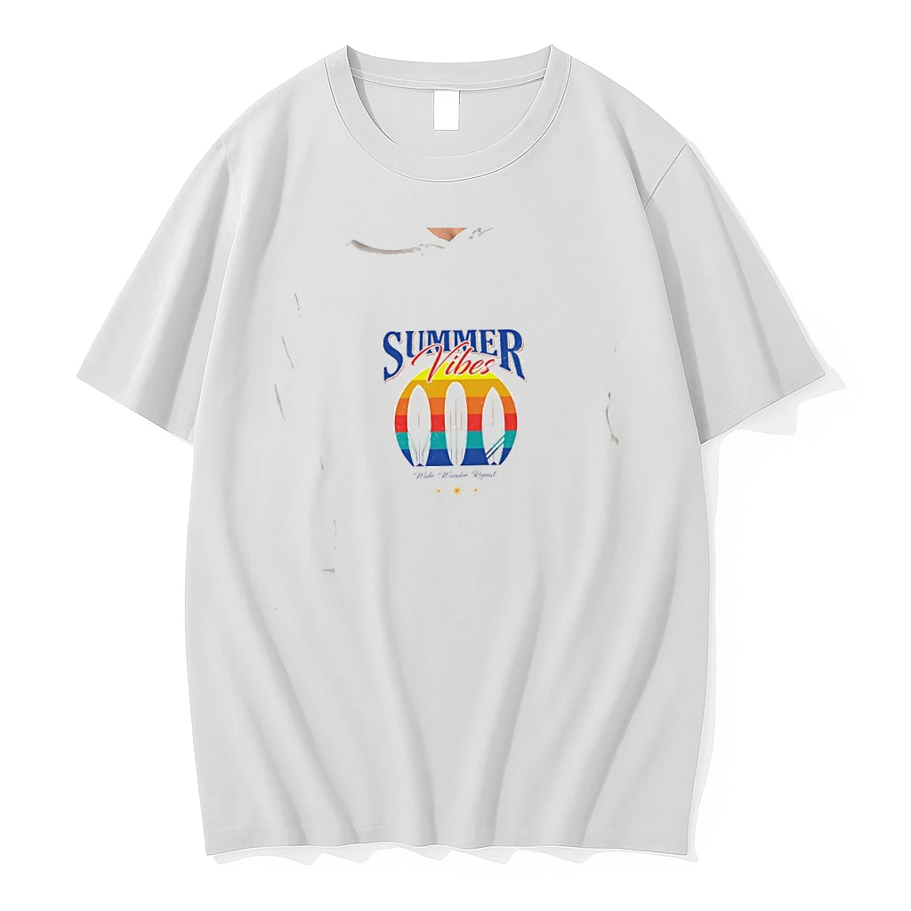 Officials Summer Vibes Wake Wander Repeat Surfboard Sunset Beach Summer Ocean Premium T Shirt Sweatshirt Hoodie