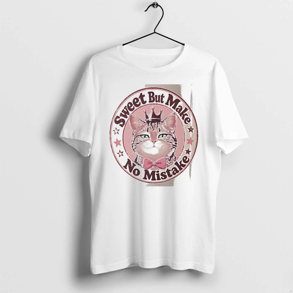 Officials Sweet But Make No Mistake Cat White Premium T Shirt Sweatshirt Hoodie