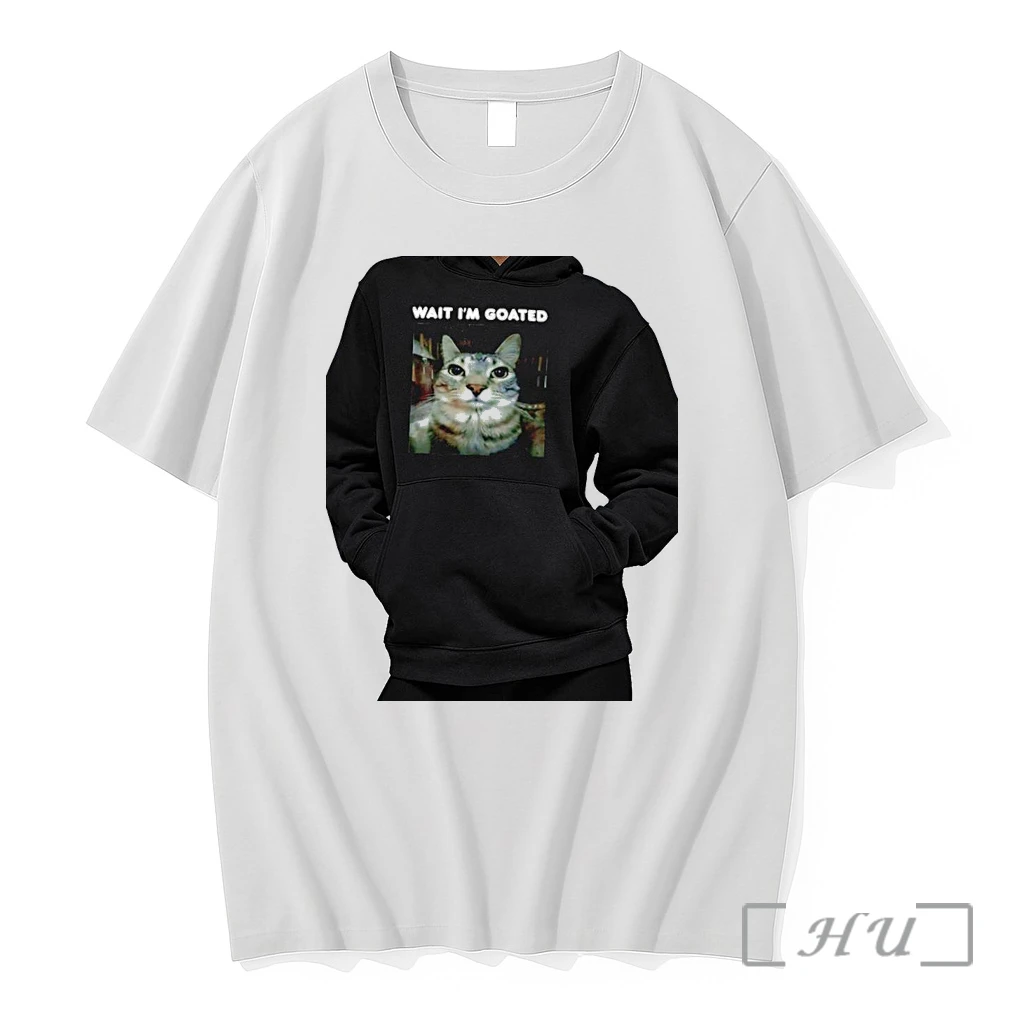 Officials Tabby Cat Wait Im Goated Premium T Shirts Sweater Hoodie