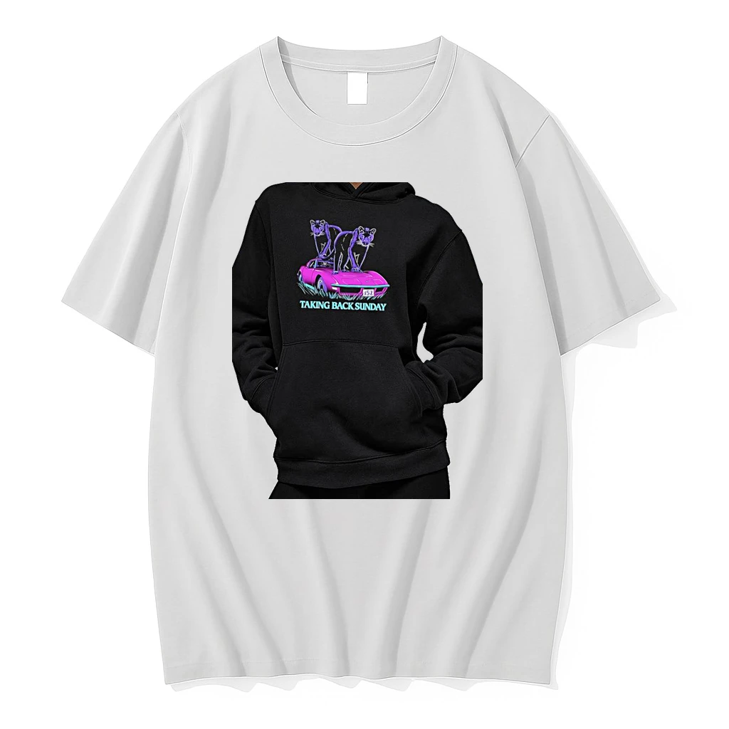 Officials Taking Back Sunday Panthers With Corvette 152 On Black Premium T Shirt Sweatshirt Hoodie