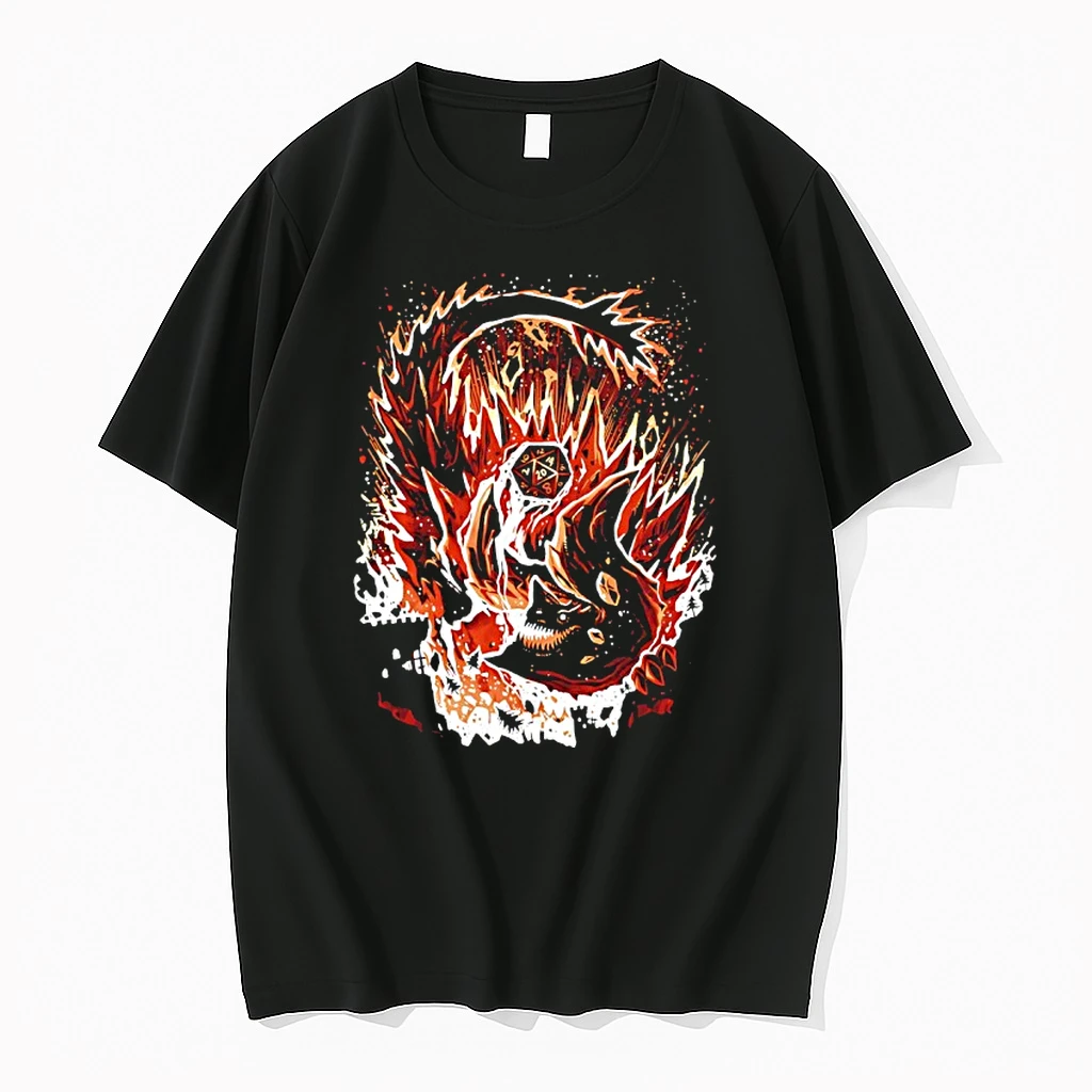 Officials Tarrasque Dungeons And Dragons Natural 20 Dice Monster Tabletop Roleplay Game Premium T Shirt Sweatshirt Hoodie