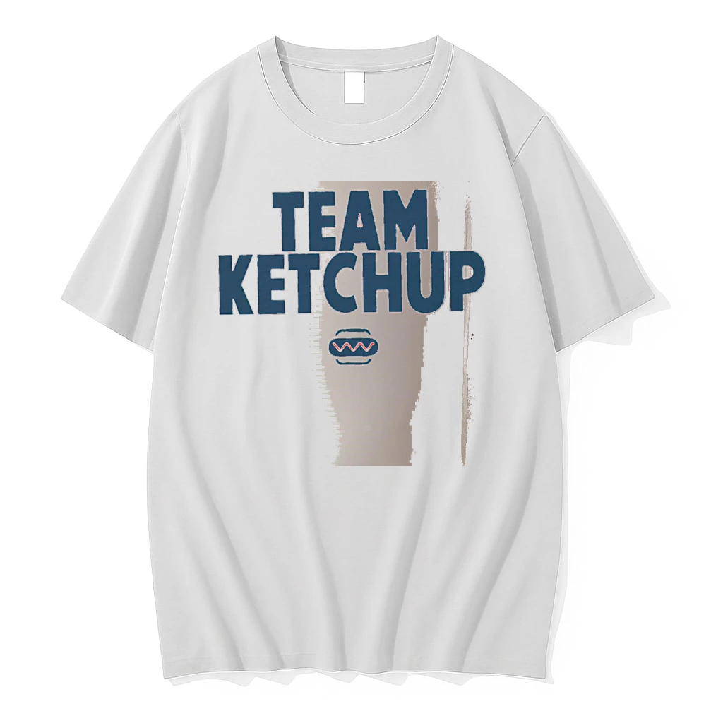 Officials Team Ketchup Hot Dog White Premium T Shirt Sweatshirt Hoodie