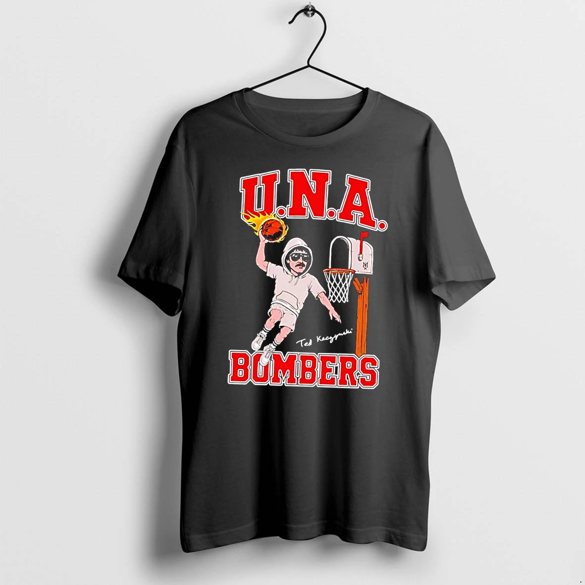 Officials Ted Kaczynski Caricature Una Bombers Tee Premium T Shirt Sweatshirt Hoodie