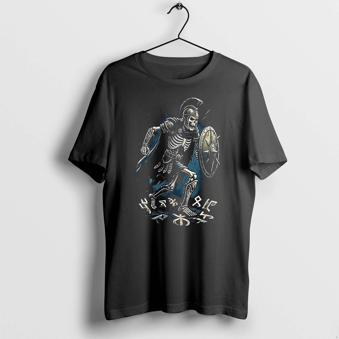 Officials Tennessee Titans Runs In My Blood Mascot Skeleton Black Mens Premium T Shirt Sweatshirt Hoodie