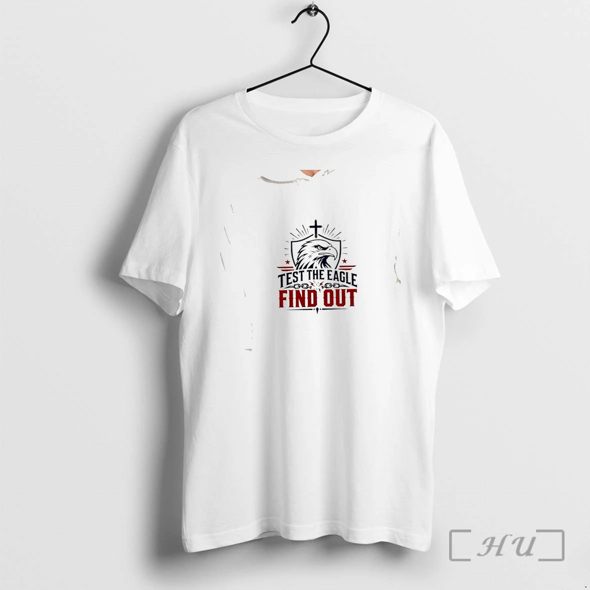 Officials Test The Eagle Find Out Patriotic American Bald Eagle Christian Faith Cross Premium T Shirts Sweater Hoodie