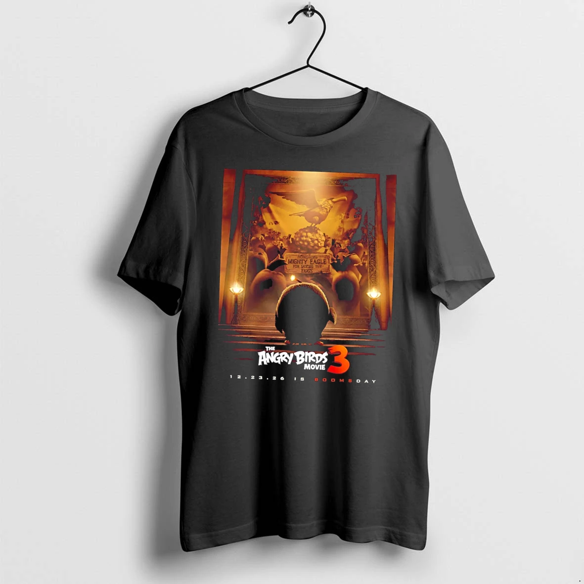 Officials The Angry Birds Movie 3 Honoring Mighty Eagle For Saving The Eggs Tee Premium T Shirt Sweatshirt Hoodie