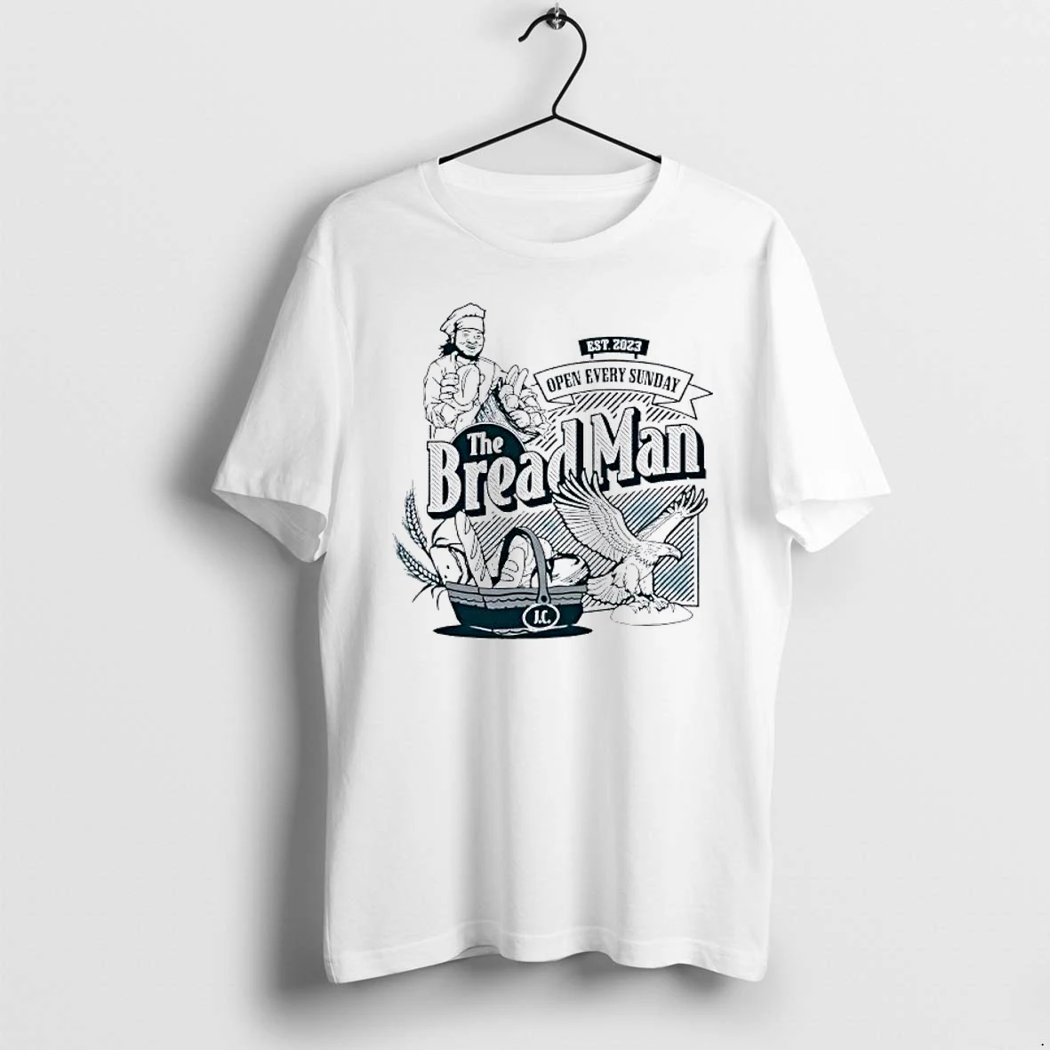 Officials The Bread Man Open Every Sunday Est 2023 Premium T Shirt Sweatshirt Hoodie