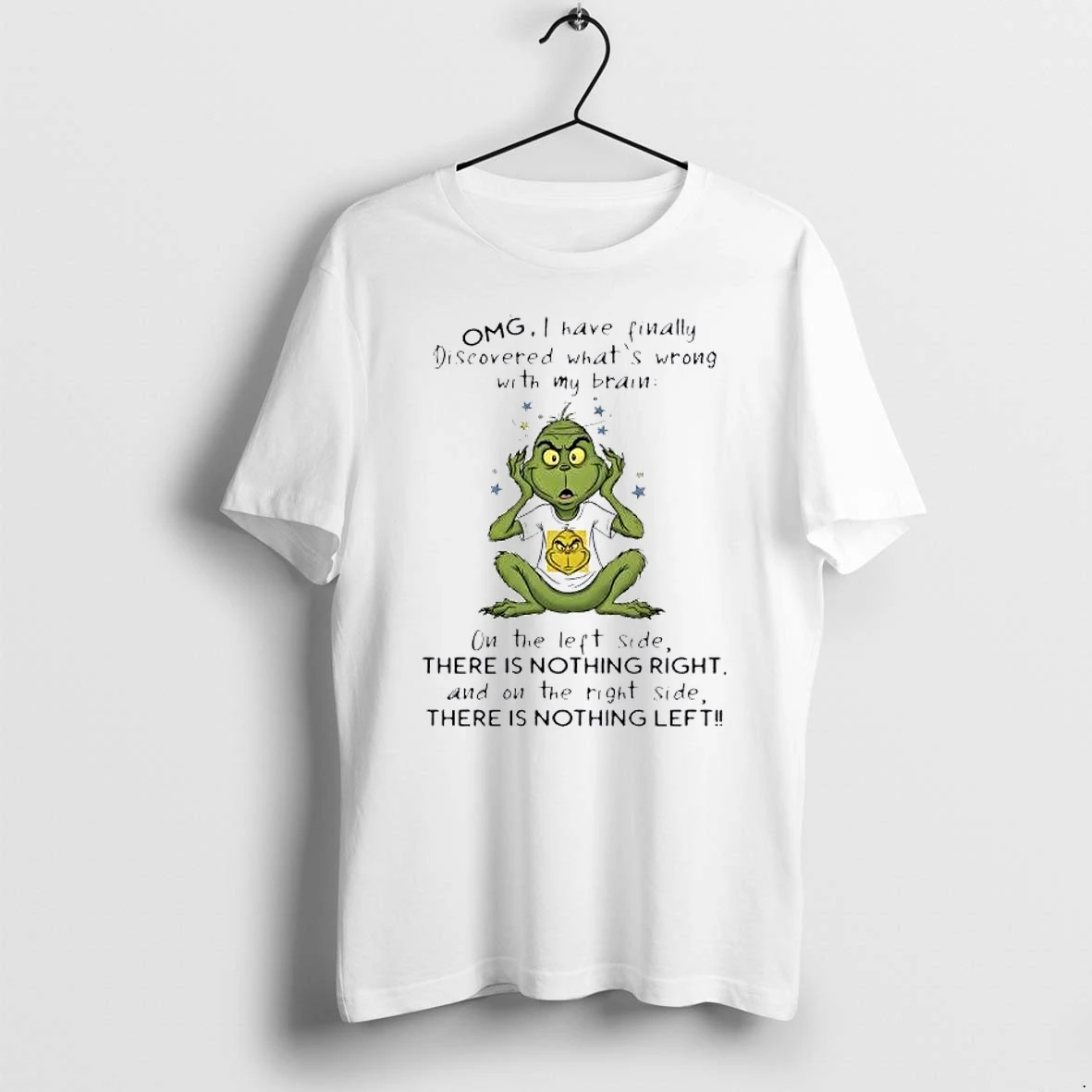 Officials The Grinch Brain Quote Dr Seuss Premium T Shirt Sweatshirt Hoodie