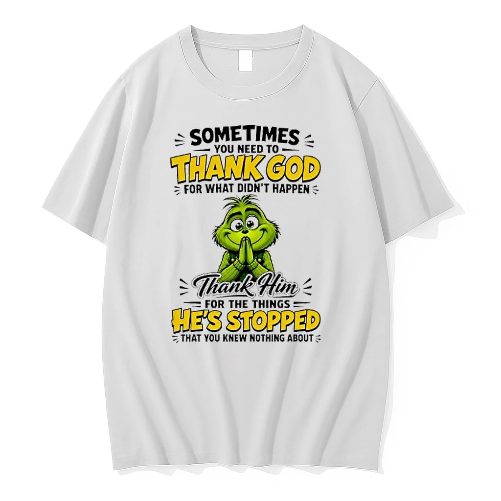 Officials The Grinch Sometimes You Need To Thank God For What Didnt Happen Premium T Shirt Sweatshirt Hoodie