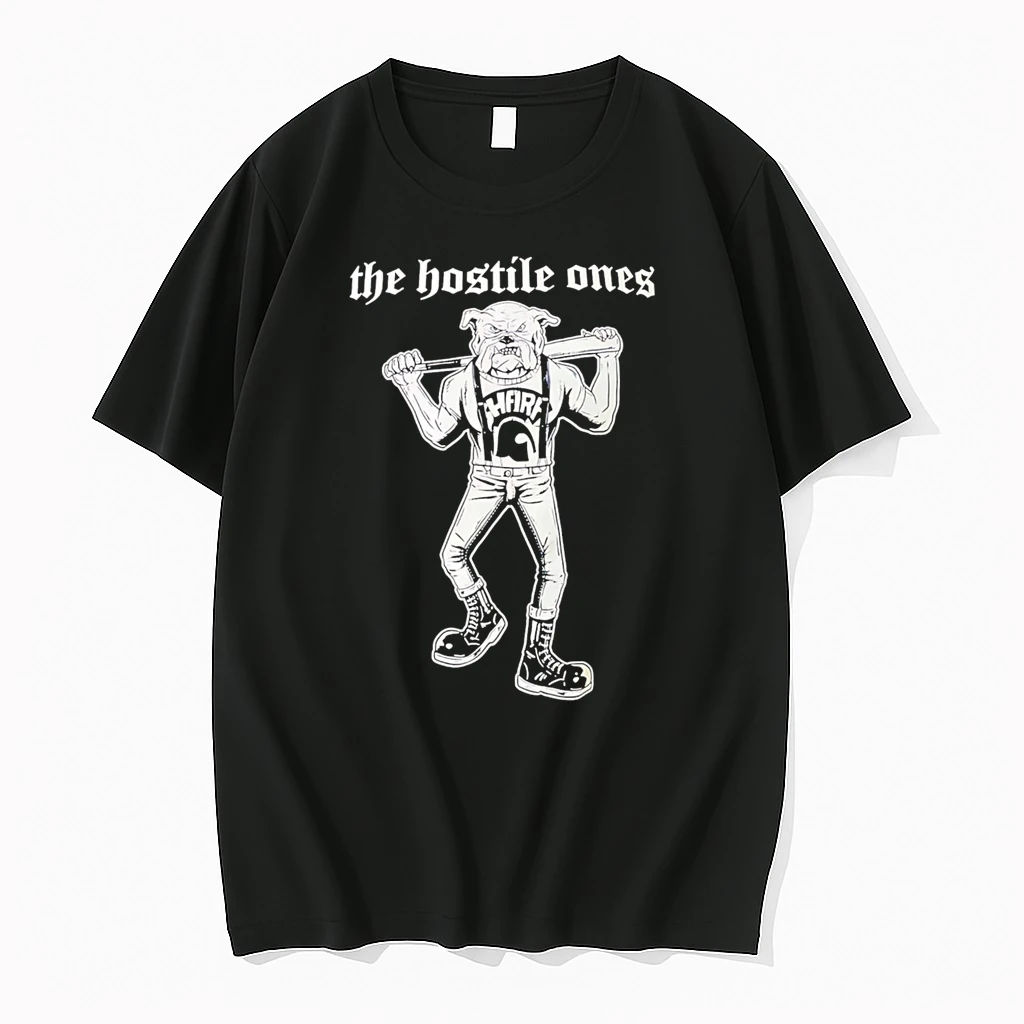 Officials The Hostile Ones Bulldog With Baseball Bat And Suspenders Premium T Shirt Sweatshirt Hoodie
