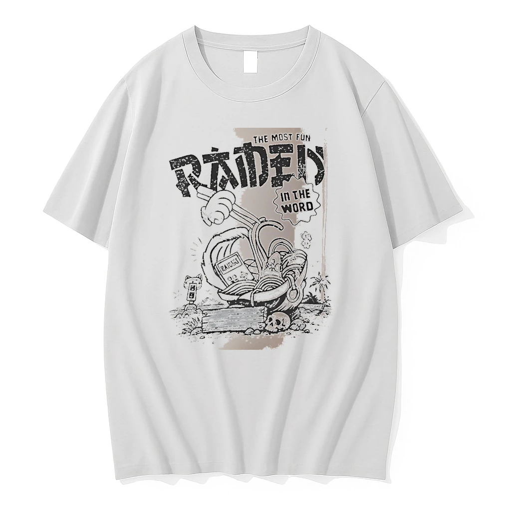 Officials The Most Fun Ramen In The Word Raiders White Premium T Shirt Sweatshirt Hoodie
