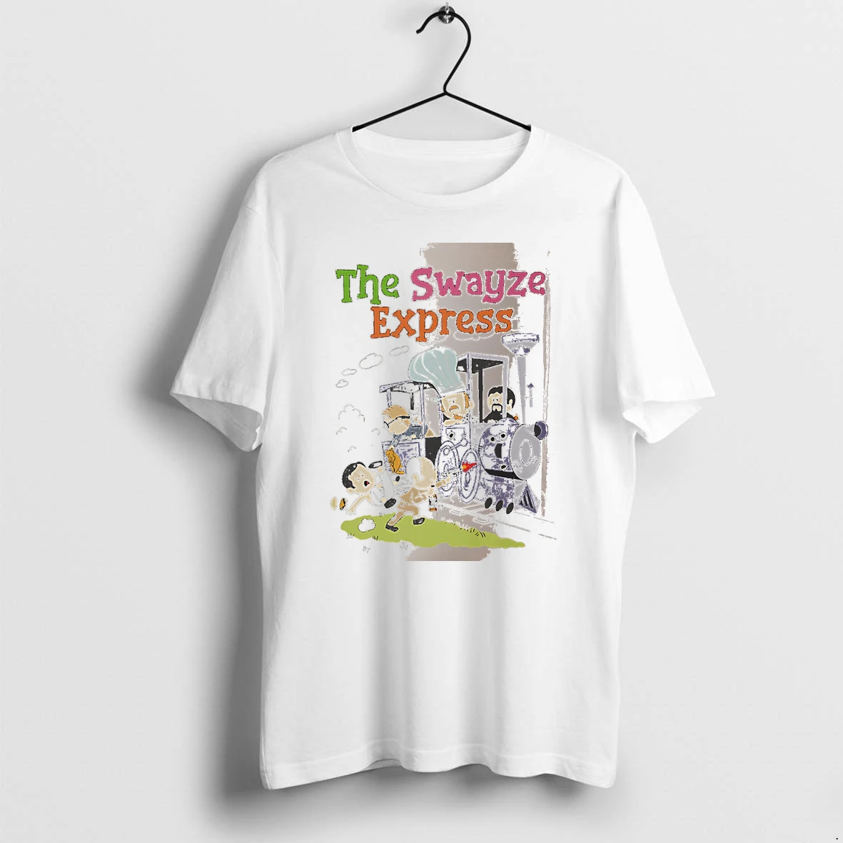 Officials The Swayze Express Trailer Park Boys Funny Cartoon Graphic White Premium T Shirt Sweatshirt Hoodie