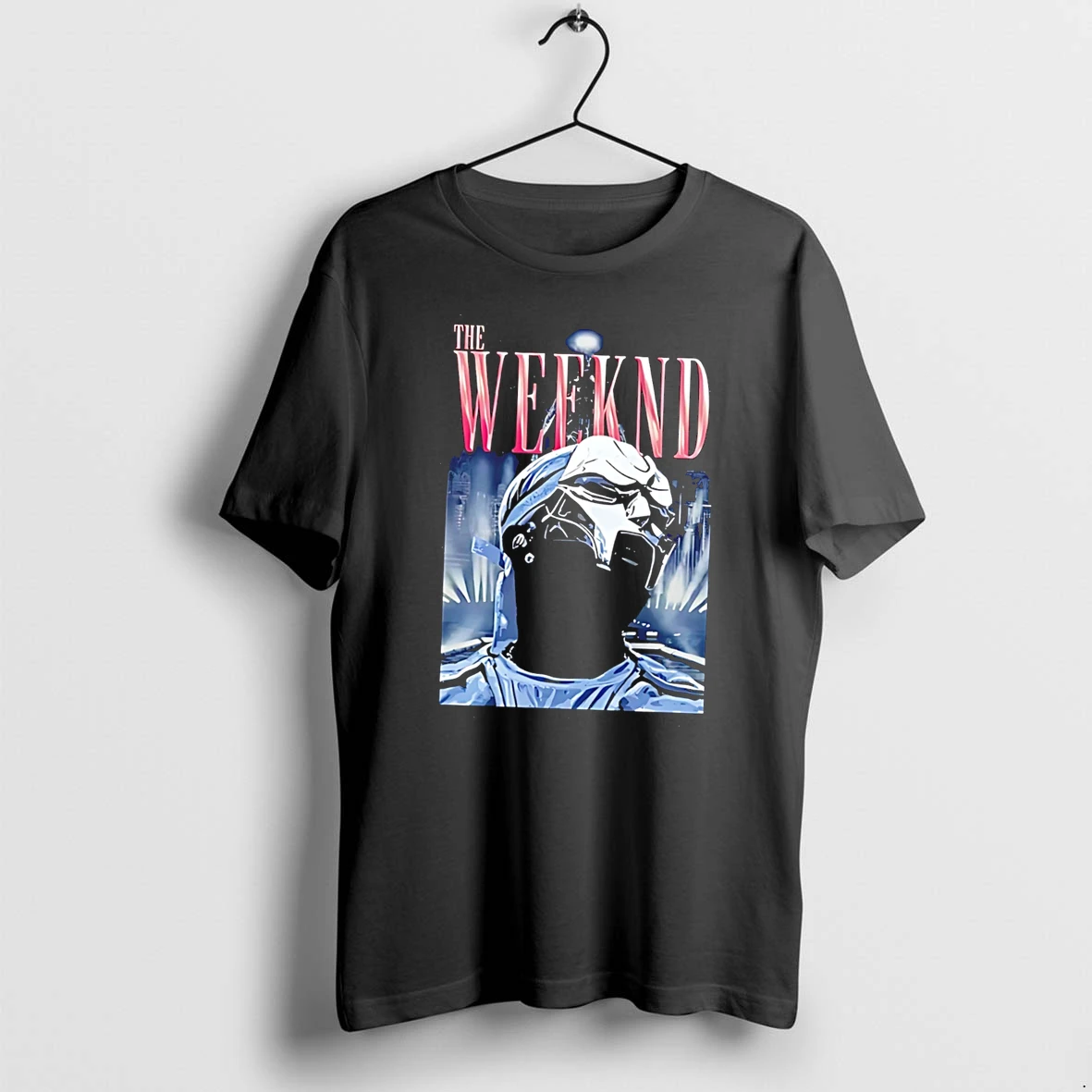 Officials The Weeknd Metal Mask Graphic Tee Premium T Shirt Sweatshirt Hoodie