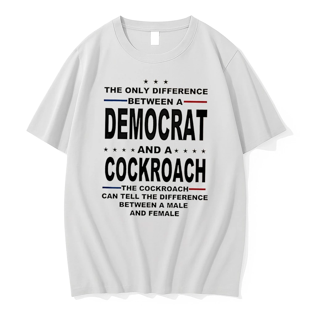 Officials The Only Difference Between A Democrat And A Cockroach The Cockroach Can Tell The Difference Between A Male And Female Tee Premium T Shirt Sweatshirt Hoodie