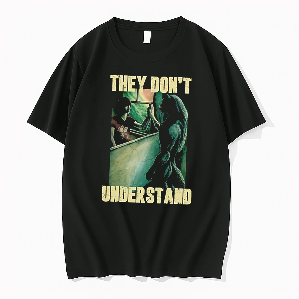 Officials They Dont Understand Werewolf Mirror Reflection Tee Premium T Shirt Sweatshirt Hoodie