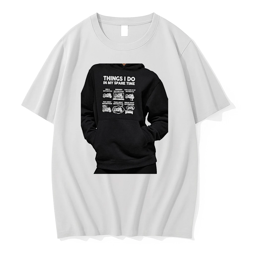 Officials Things I Do In My Spare Time Motorcycle Premium T Shirt Sweatshirt Hoodie