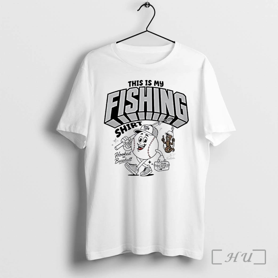 Officials This Is My Fishing Hooked On Baseball Premium T Shirts Sweater Hoodie
