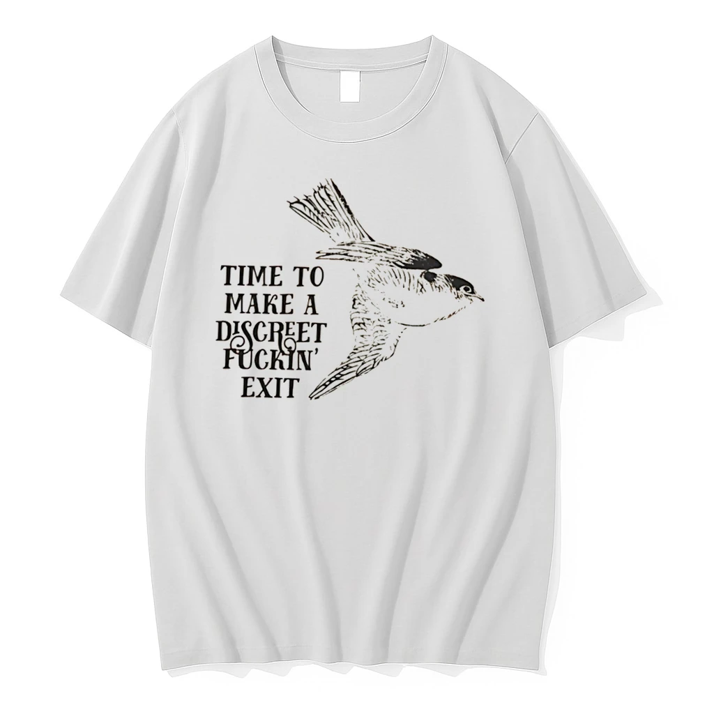 Officials Time To Make A Discreet Fuckin Exit Bird Tee Premium T Shirt Sweatshirt Hoodie