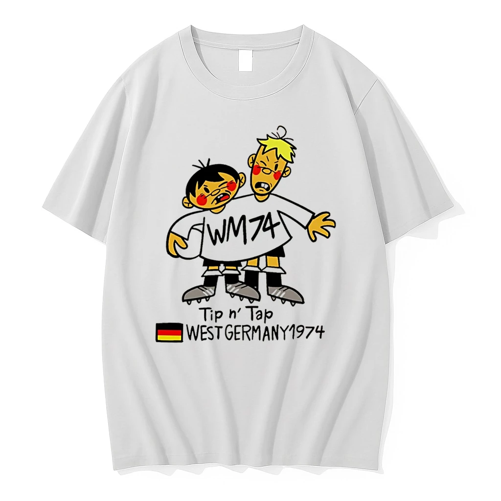 Officials Tip N Tap West Germany 1974 World Cup Mascot Tee Premium T Shirt Sweatshirt Hoodie