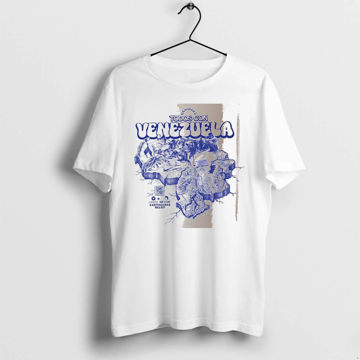 Officials Todos Con Venezuela Wnucalo Feels So Good Earthquake Relief White Premium T Shirt Sweatshirt Hoodie