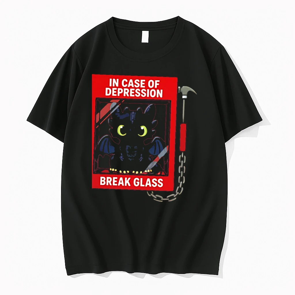 Officials Toothless In Case Of Depression Break Glass Tee Premium T Shirt Sweatshirt Hoodie