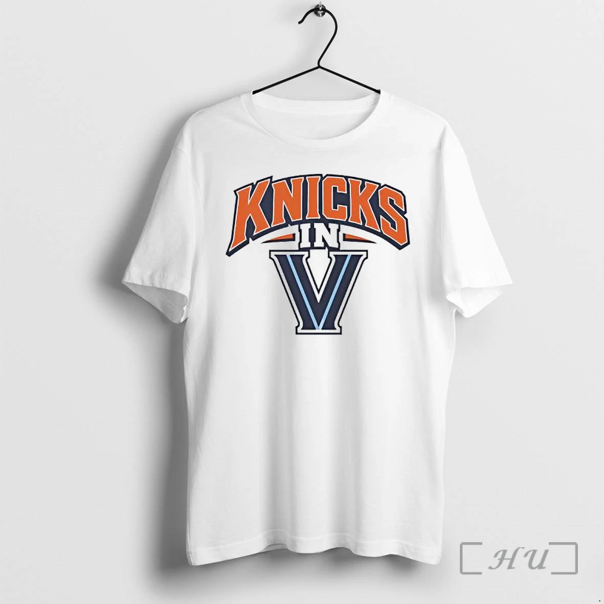 Officials Top New York Knicks In Villanova Logo Premium T Shirts Sweater Hoodie