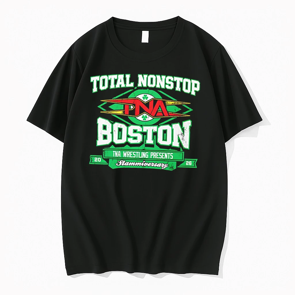 Officials Total Nonstop Action Wrestling Boston Slammiversary 2026 Tee Premium T Shirt Sweatshirt Hoodie