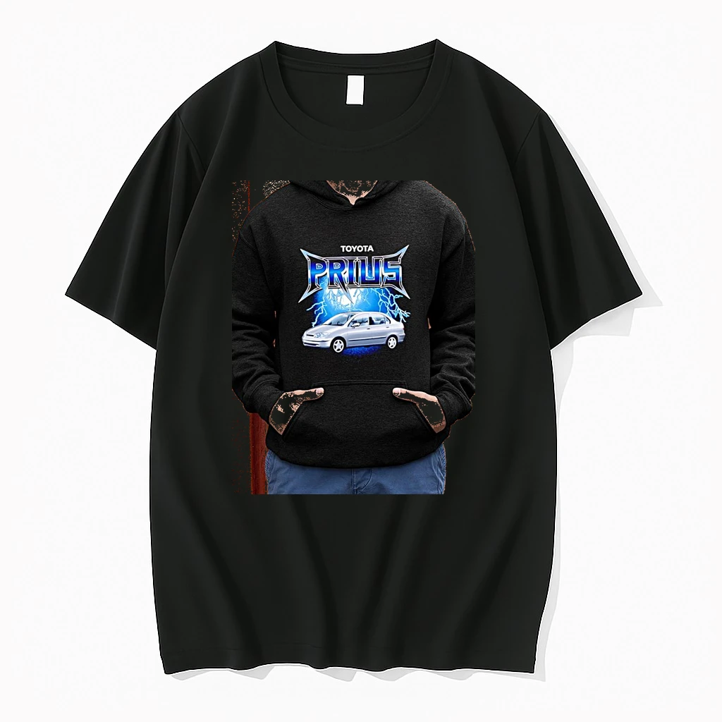 Officials Toyota Prius Sedan Car Lightning Electric Hybrid Vehicle Metal Band Font Premium T Shirt Sweatshirt Hoodie