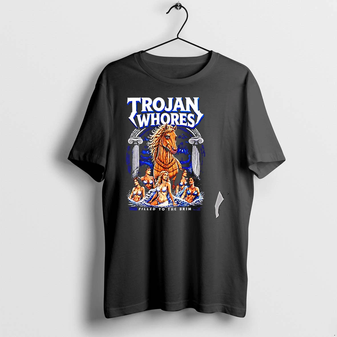 Officials Trojan Horse Greek Mythology Trojan Whores Filled To The Brim Premium T Shirt Sweatshirt Hoodie