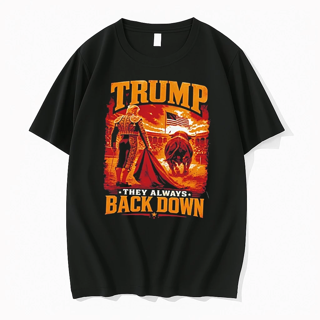 Officials Trump They Always Back Down Tee Premium T Shirt Sweatshirt Hoodie