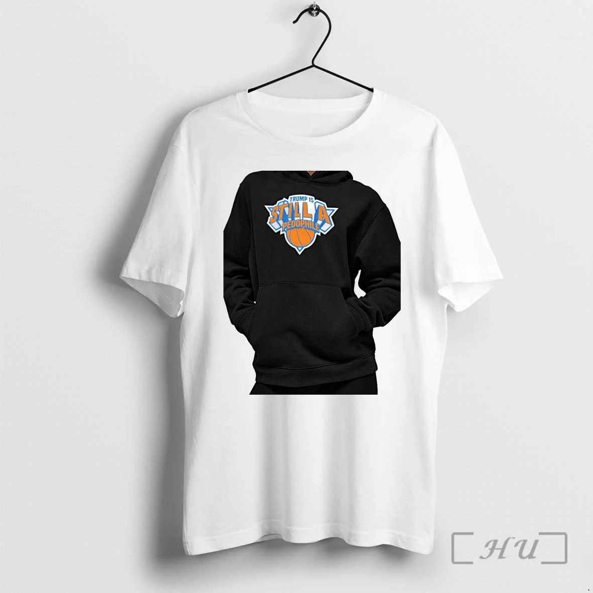 Officials Trump Is Still A Pedophile New York Knicks Premium T Shirts Sweater Hoodie