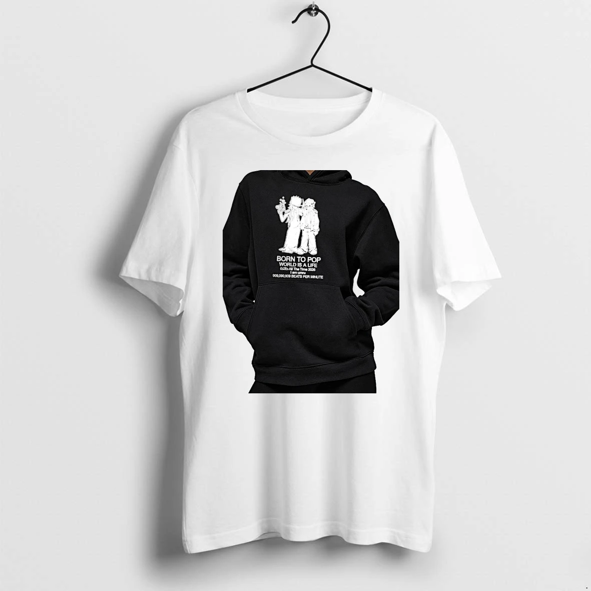 Officials Umru B2b All The Time 2026 Born To Pop World Is A Life Beats Per Minute Premium T Shirt Sweatshirt Hoodie