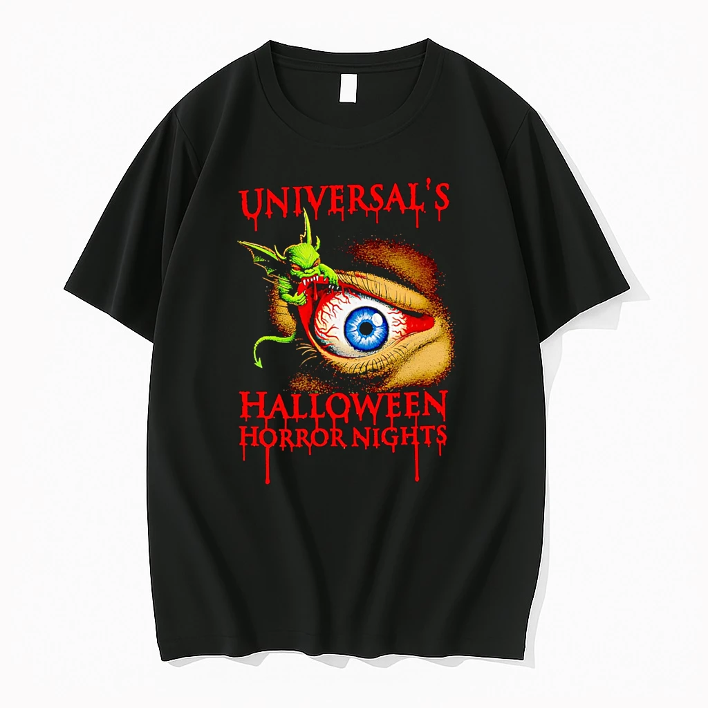 Officials Universals Halloween Horror Nights Eye Demon Premium T Shirt Sweatshirt Hoodie