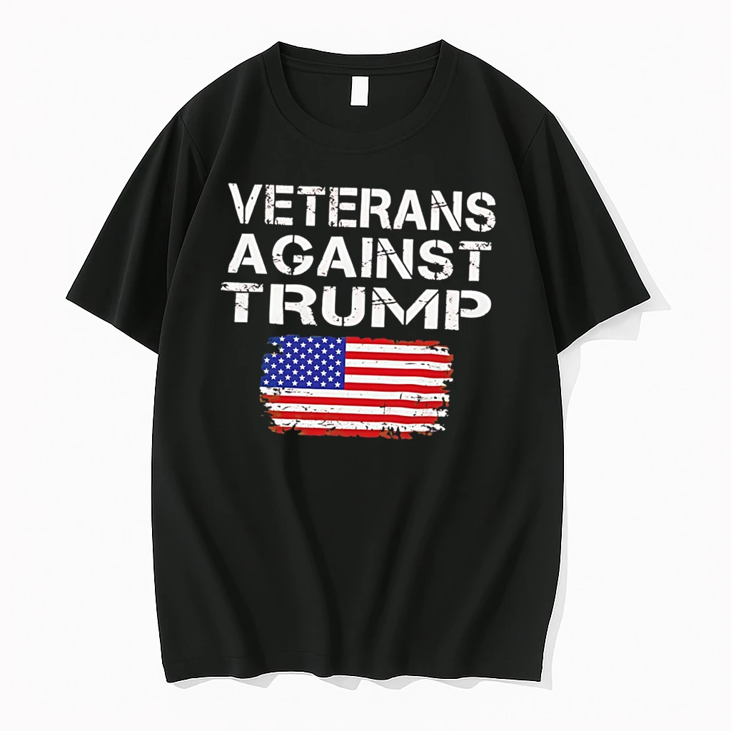 Officials Veterans Against Trump Usa Flag Tee Premium T Shirt Sweatshirt Hoodie