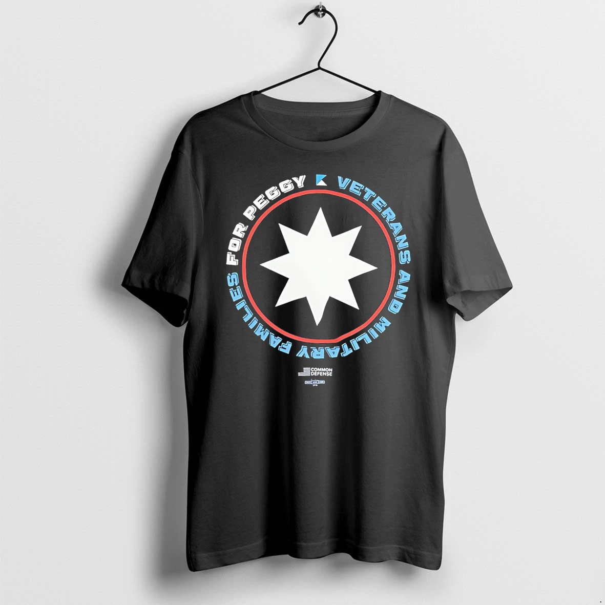 Officials Vets For Peggy Veterans And Military Families Common Defense Tee Premium T Shirt Sweatshirt Hoodie